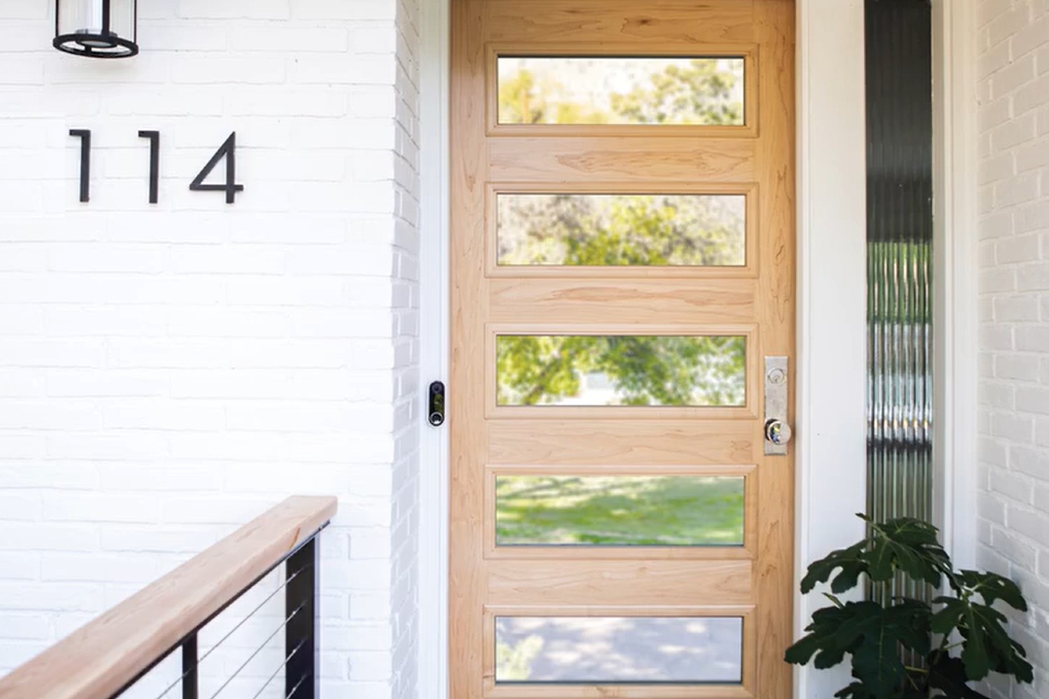 New numbers for your entry door mid century