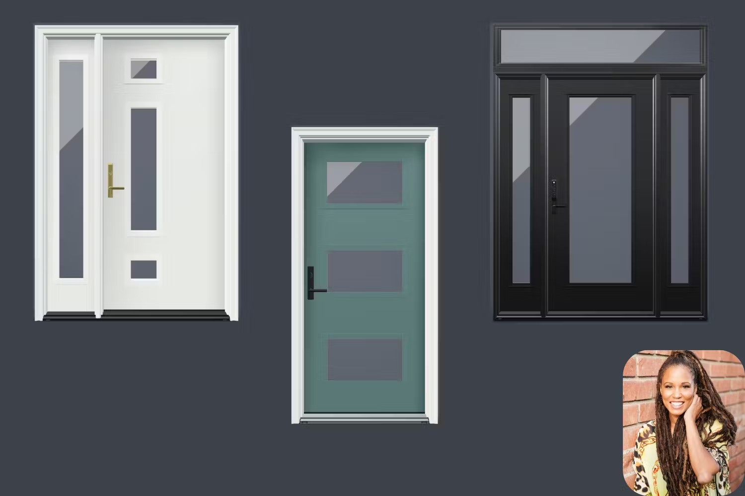 View thumbnail for the Radiant collection. The Ensemble™ Entry Door designer collection offers a range of customizable options to suit any design preference from classic to contemporary. Each door is crafted to elevate curb appeal and add value to your home.