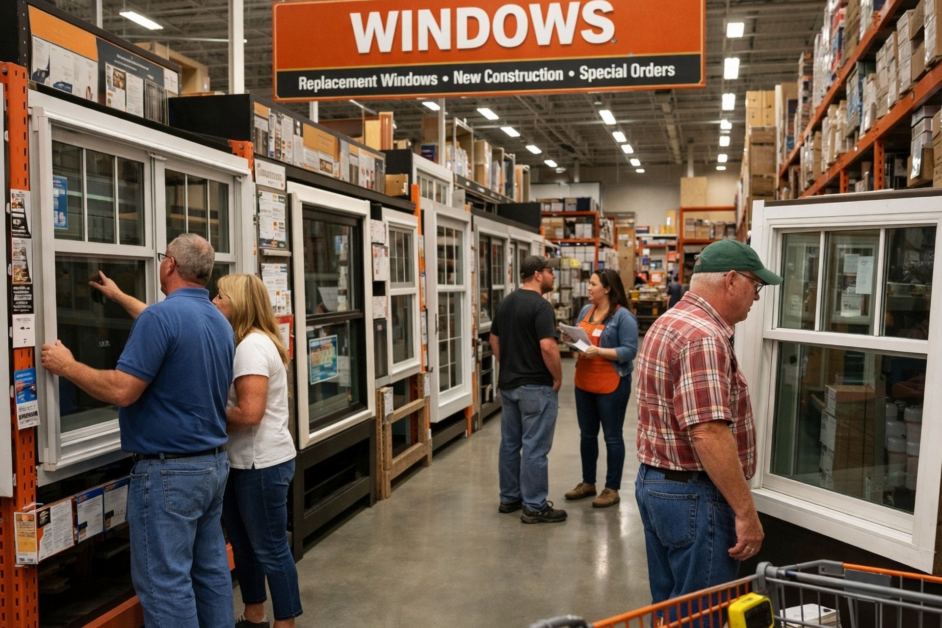 Custom windows and doors are precision-engineered to fit your home’s existing opening