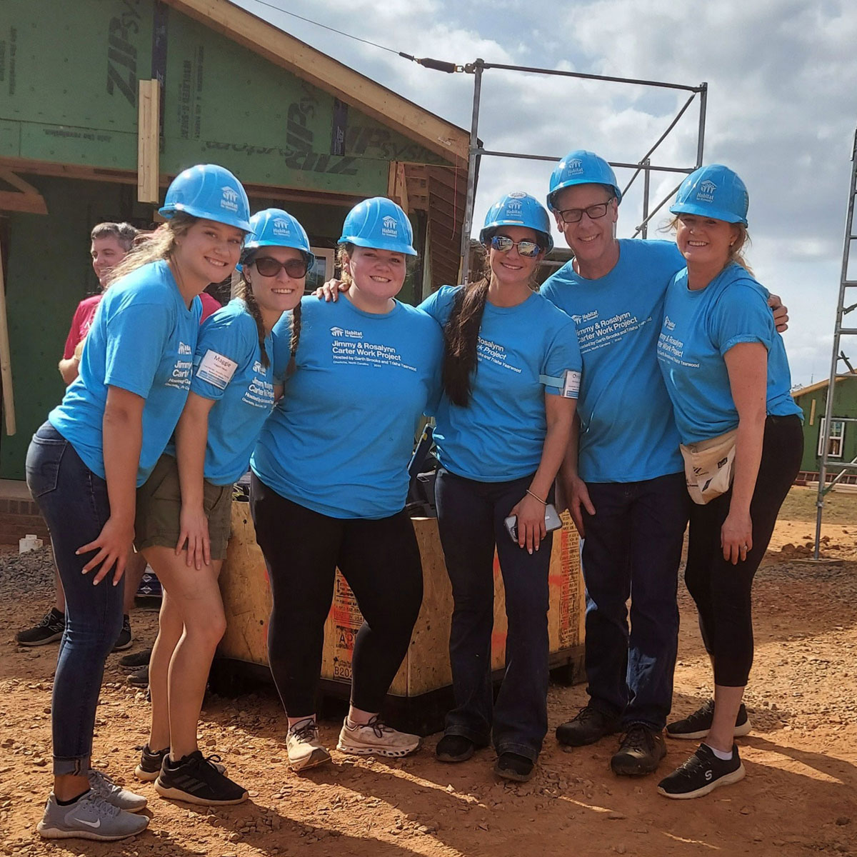 volunteered on the Carter Work Project alongside team members from Renewal by Andersen of Greater Charlotte